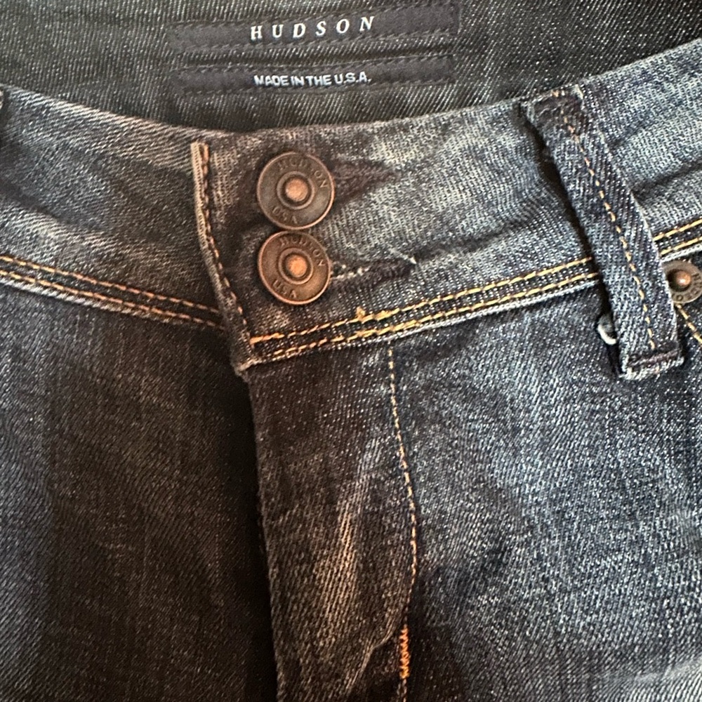 Hudson Jeans with Double Button Detail